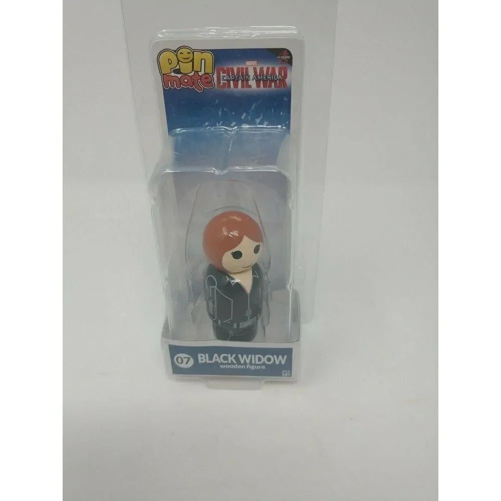 Pin Mate 07 Black Widow Captain America Civil War Wooden Figure Avengers Marvel